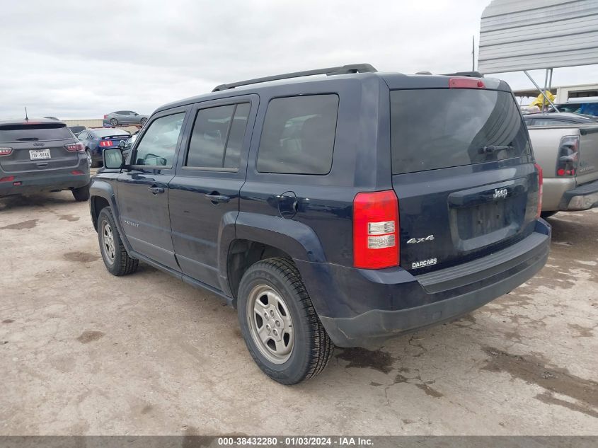 2014 JEEP PATRIOT SPORT - 1C4NJRBBXED575633