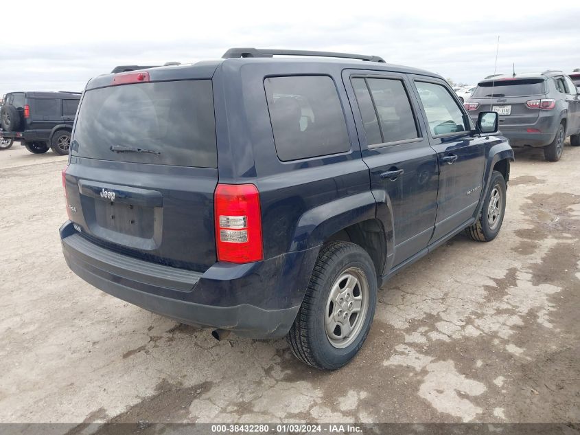 2014 JEEP PATRIOT SPORT - 1C4NJRBBXED575633