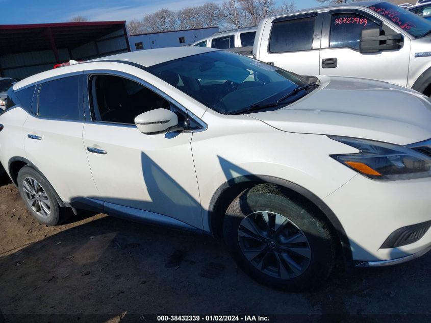 2018 NISSAN MURANO S - 5N1AZ2MH7JN190689