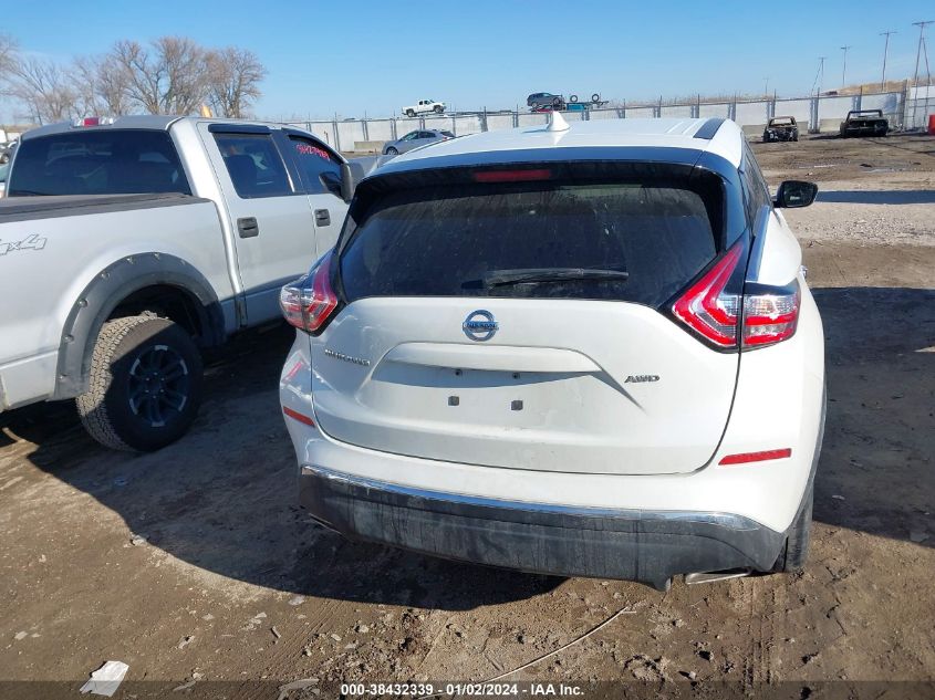 2018 NISSAN MURANO S - 5N1AZ2MH7JN190689