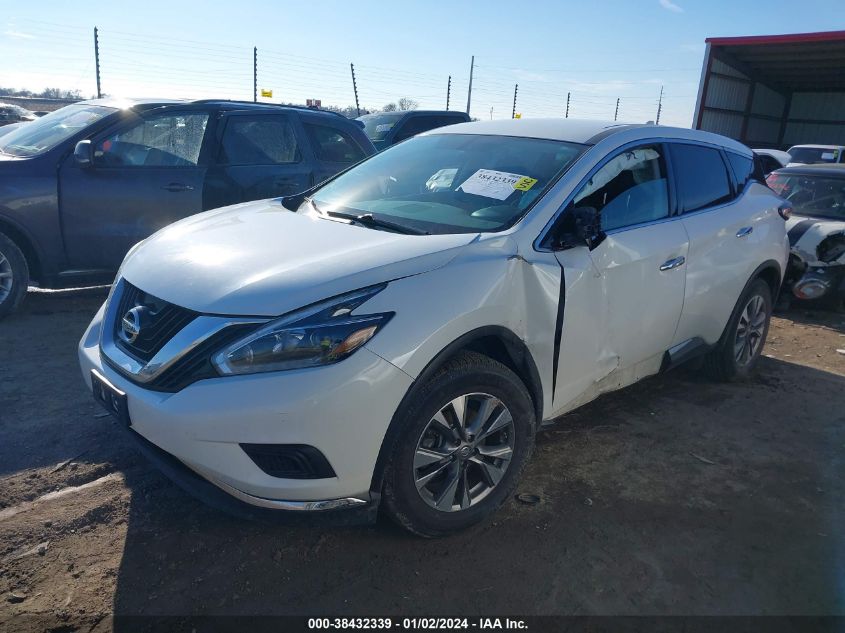 2018 NISSAN MURANO S - 5N1AZ2MH7JN190689