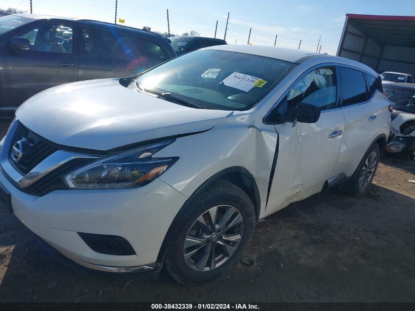 2018 NISSAN MURANO S - 5N1AZ2MH7JN190689