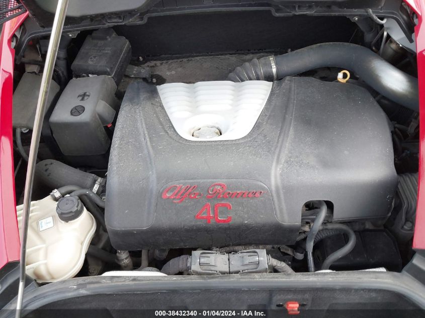 2015 ALFA ROMEO 4C - ZARBAAA44FM168129