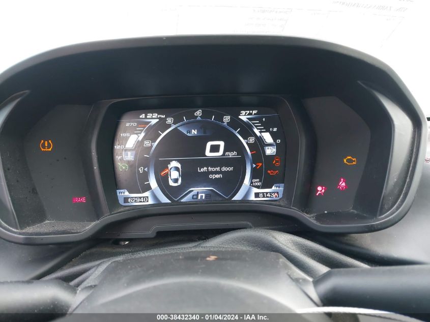 2015 ALFA ROMEO 4C - ZARBAAA44FM168129