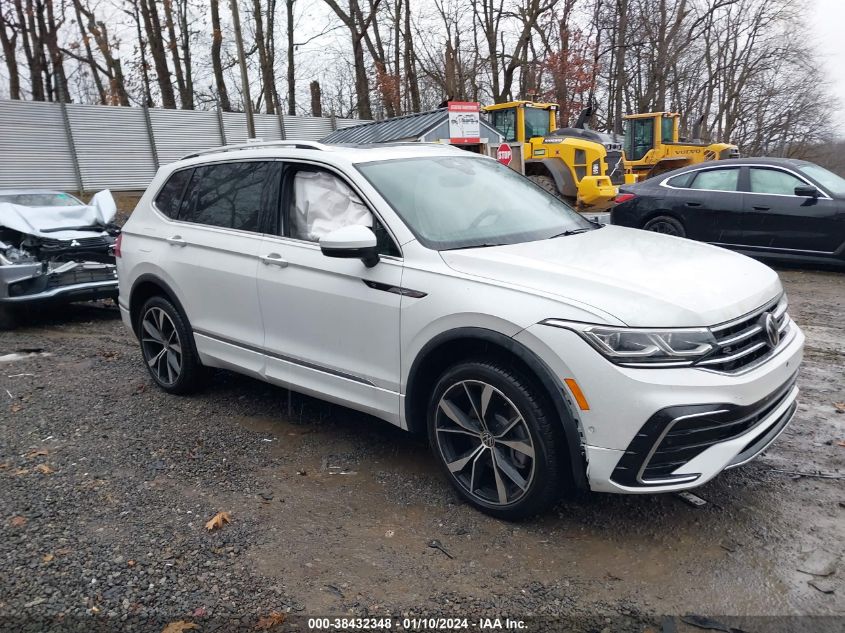 3VV4B7AX1NM167943 VOLKSWAGEN TIGUAN 2.0T SEL R-LINE 2022