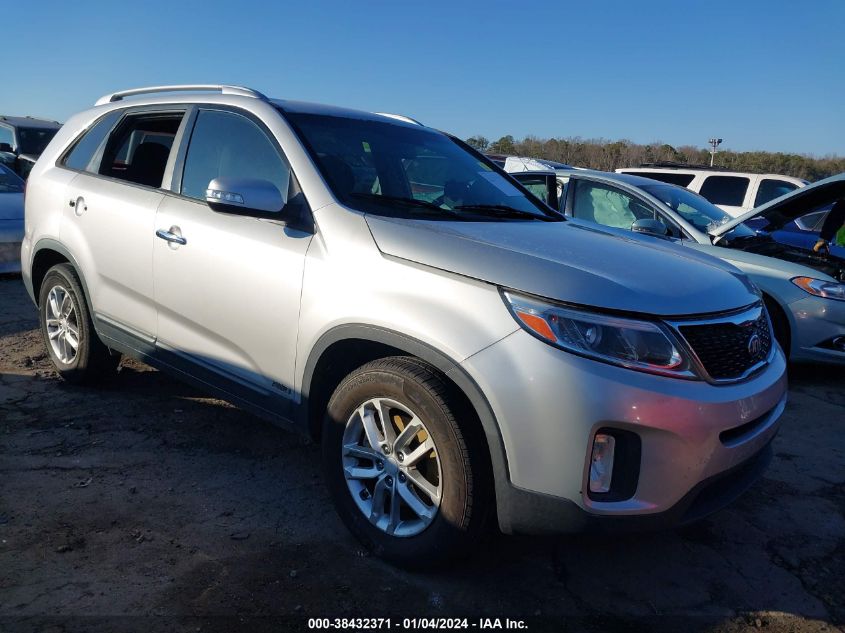 2014 KIA SORENTO LX - 5XYKTCA62EG523316