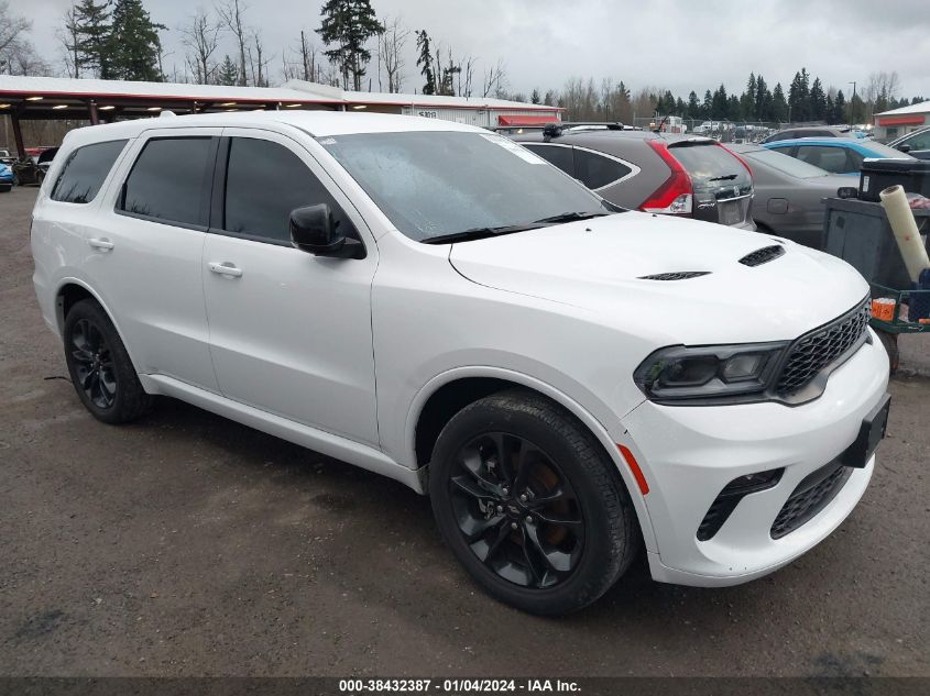 2021 DODGE DURANGO GT PLUS RWD - 1C4RDHDG8MC791545