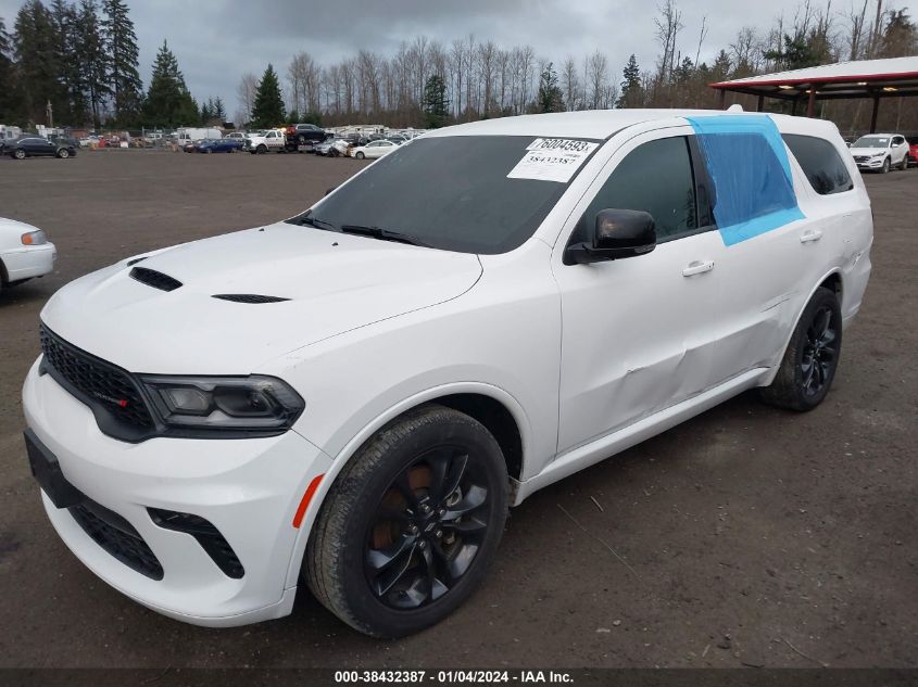 2021 DODGE DURANGO GT PLUS RWD - 1C4RDHDG8MC791545