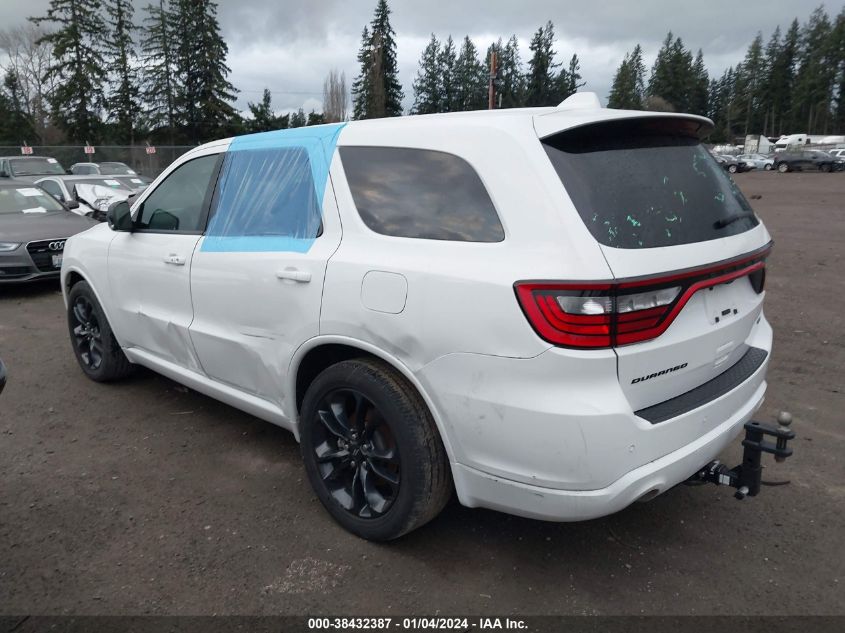 2021 DODGE DURANGO GT PLUS RWD - 1C4RDHDG8MC791545