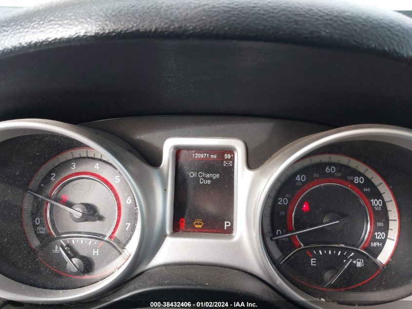 2016 DODGE JOURNEY SXT - 3C4PDCBB8GT193871
