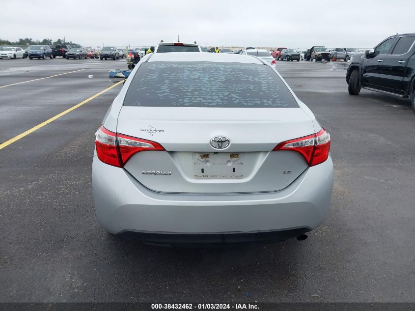 2015 TOYOTA COROLLA L/LE/LE PLS/PRM/S/S PLS - 5YFBURHEXFP351708