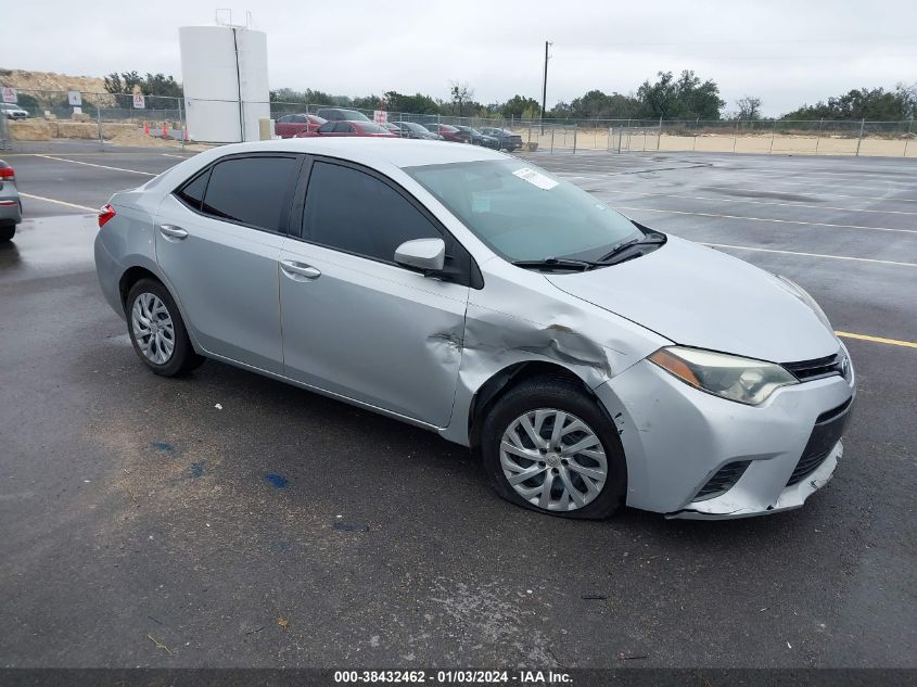 2015 TOYOTA COROLLA L/LE/LE PLS/PRM/S/S PLS - 5YFBURHEXFP351708