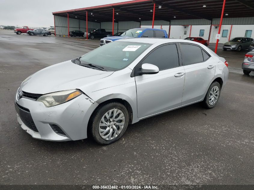 2015 TOYOTA COROLLA L/LE/LE PLS/PRM/S/S PLS - 5YFBURHEXFP351708