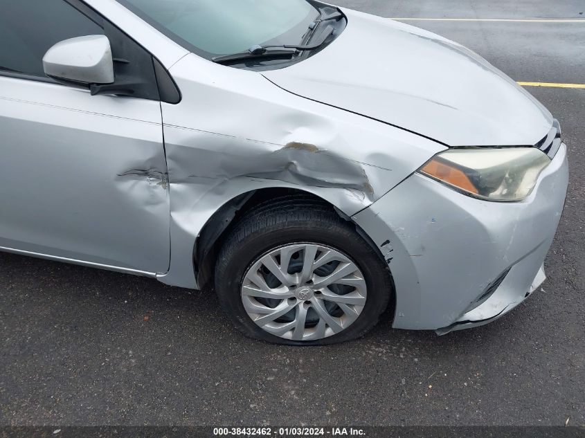 2015 TOYOTA COROLLA L/LE/LE PLS/PRM/S/S PLS - 5YFBURHEXFP351708