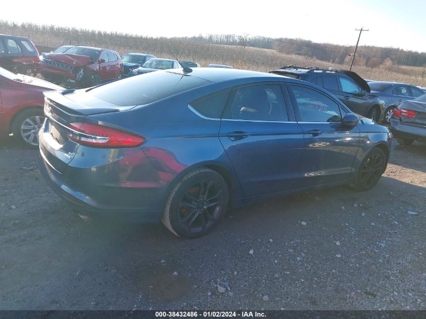 2018 FORD FUSION SE - 3FA6P0HD6JR228962