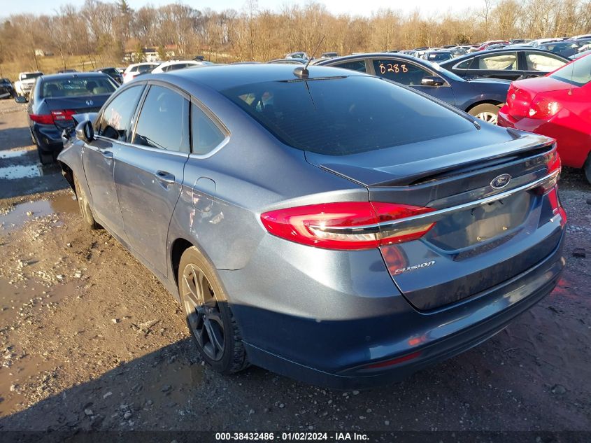 2018 FORD FUSION SE - 3FA6P0HD6JR228962