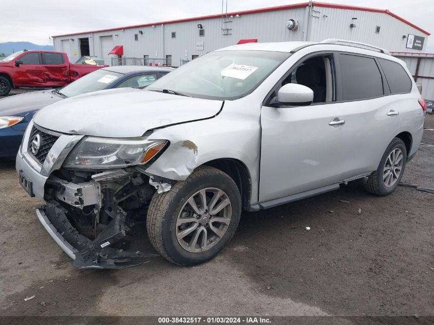 2016 NISSAN PATHFINDER S/SV/SL/PLATINUM - 5N1AR2MM2GC606553