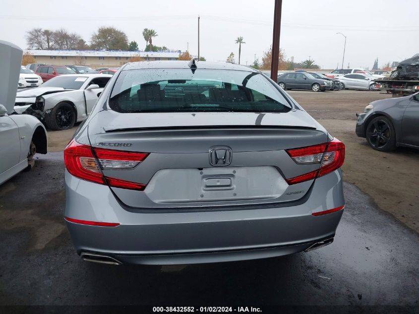 2022 HONDA ACCORD SPORT - 1HGCV1F36NA038258