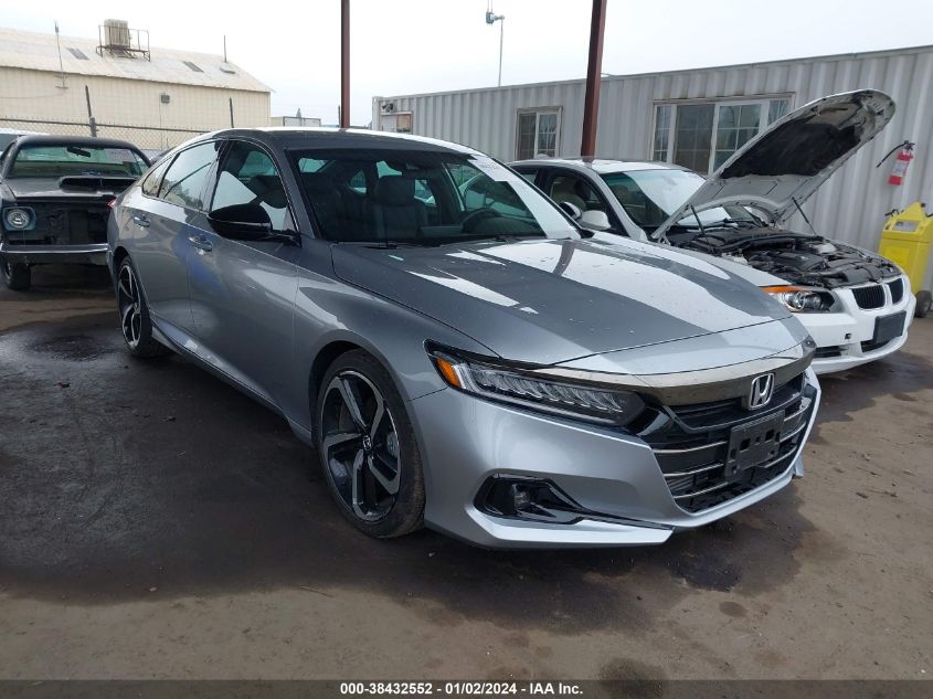 2022 HONDA ACCORD SPORT - 1HGCV1F36NA038258