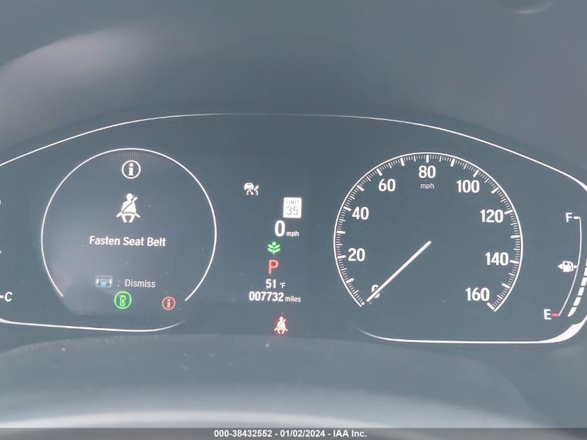 2022 HONDA ACCORD SPORT - 1HGCV1F36NA038258
