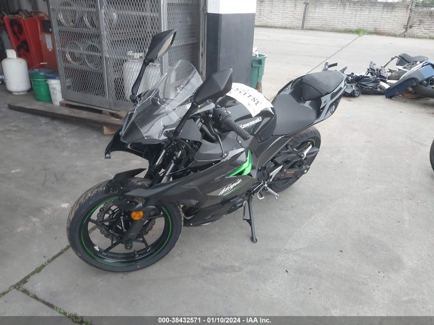 VIN JKAEXKG13PDAS3512 2023 KAWASAKI EX400