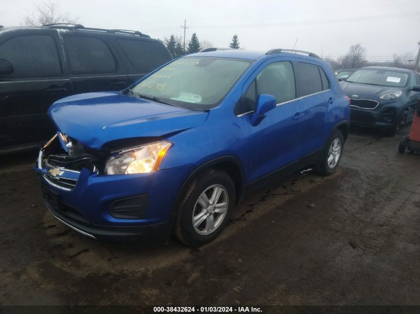 2016 CHEVROLET TRAX 1LT - KL7CJLSB6GB761248