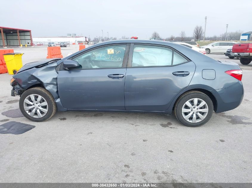 2014 TOYOTA COROLLA L/LE/LE PLS/PRM/S/S PLS - 5YFBURHE8EP138819