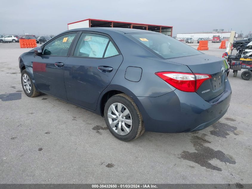 2014 TOYOTA COROLLA L/LE/LE PLS/PRM/S/S PLS - 5YFBURHE8EP138819