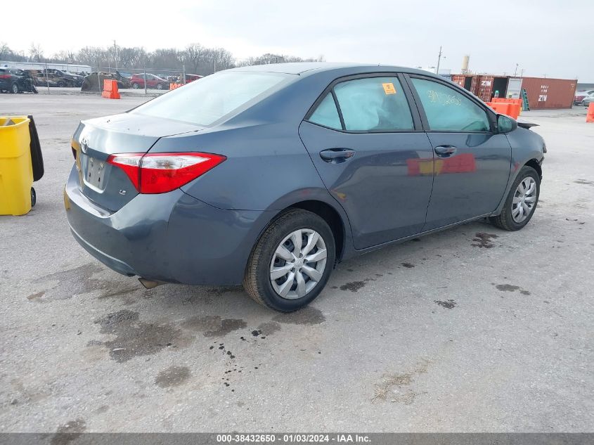 2014 TOYOTA COROLLA L/LE/LE PLS/PRM/S/S PLS - 5YFBURHE8EP138819
