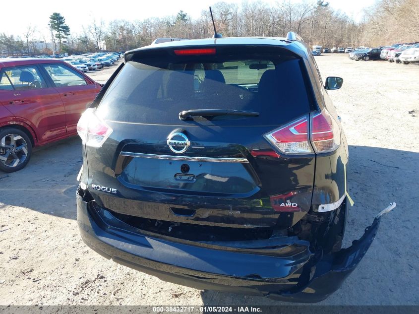 2016 NISSAN ROGUE S - KNMAT2MV4GP727866