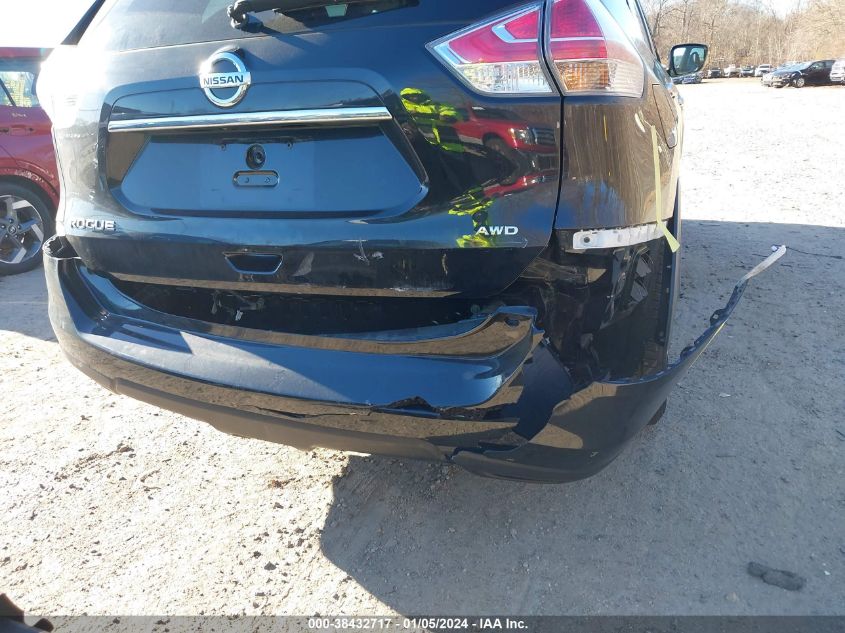 2016 NISSAN ROGUE S - KNMAT2MV4GP727866