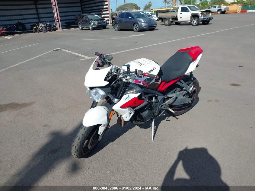 2014 TRIUMPH MOTORCYCLE STREET TRIPLE R SMTL03NE4ET647639