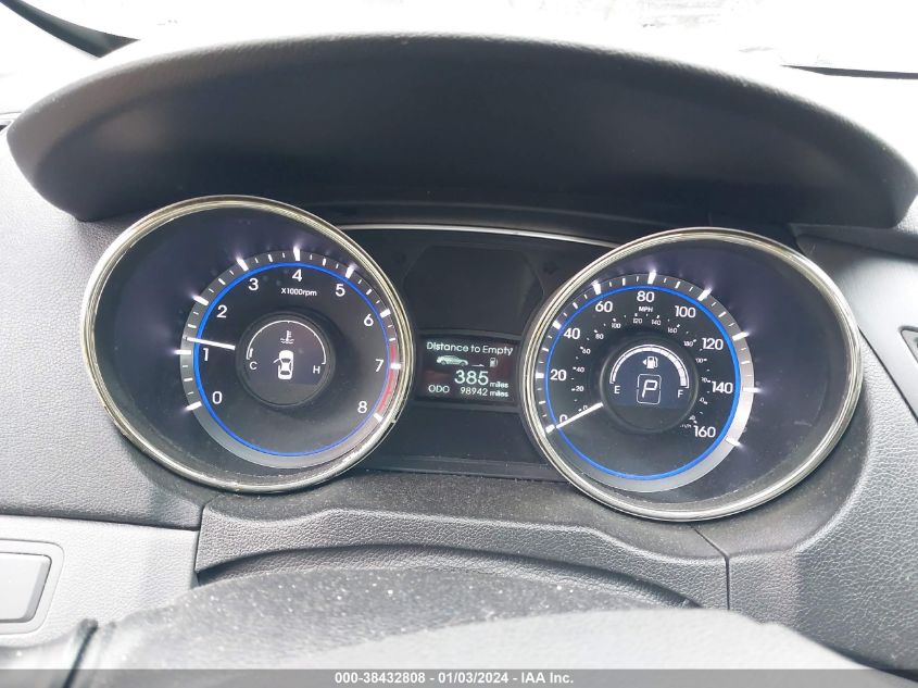 2013 HYUNDAI SONATA GLS - 5NPEB4AC4DH722466