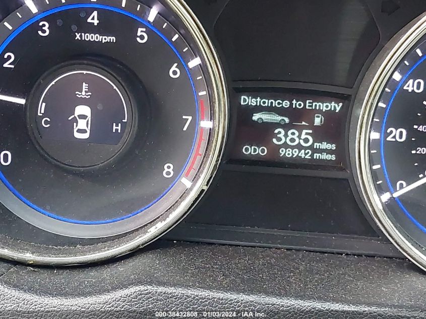 2013 HYUNDAI SONATA GLS - 5NPEB4AC4DH722466