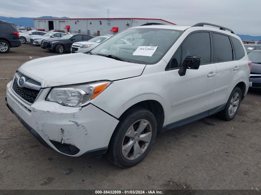 2016 SUBARU FORESTER 2.5I PREMIUM - JF2SJAFC7GH551696