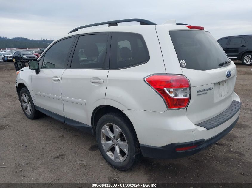2016 SUBARU FORESTER 2.5I PREMIUM - JF2SJAFC7GH551696