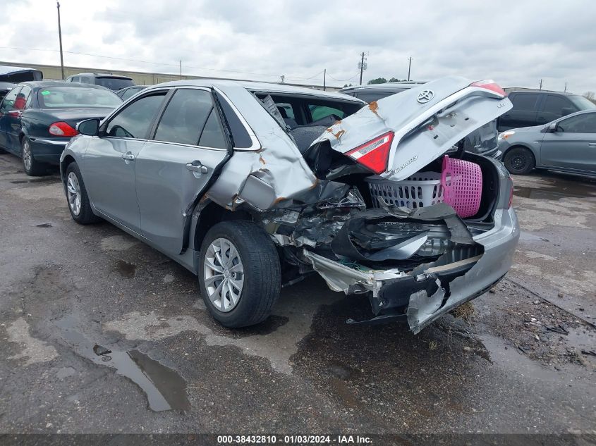 2015 TOYOTA CAMRY LE/XLE/SE/XSE - 4T4BF1FK4FR473621