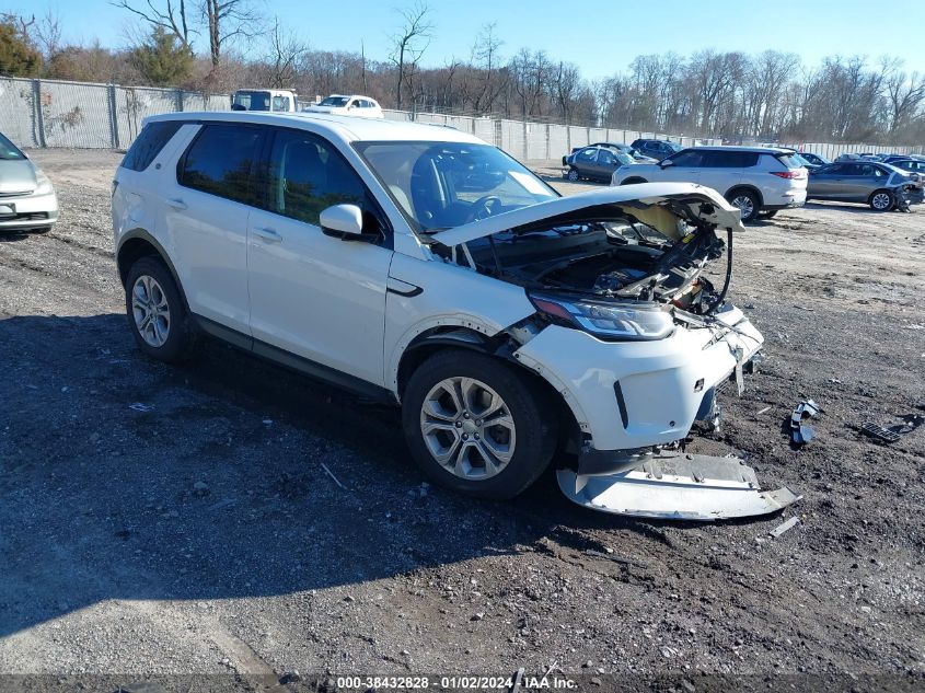 SALCJ2FX4MH904167 LAND ROVER DISCOVERY SPORT S 2021