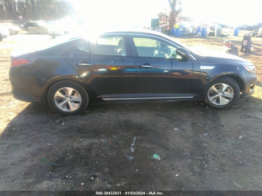 2014 KIA OPTIMA HYBRID LX - KNAGM4AD9E5073595