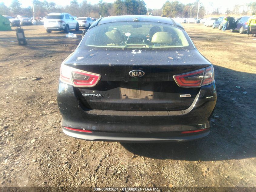 2014 KIA OPTIMA HYBRID LX - KNAGM4AD9E5073595