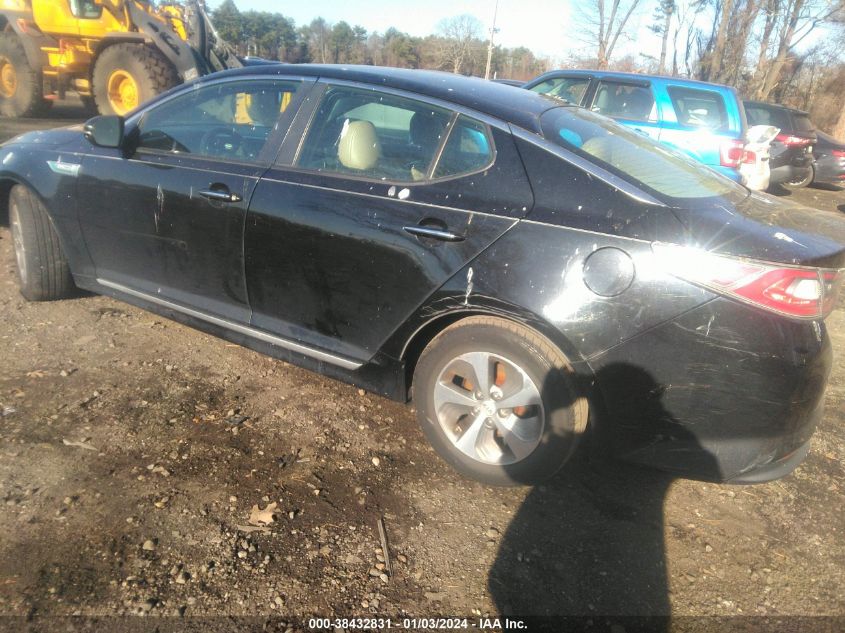 2014 KIA OPTIMA HYBRID LX - KNAGM4AD9E5073595