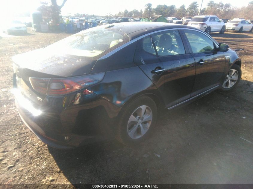 2014 KIA OPTIMA HYBRID LX - KNAGM4AD9E5073595
