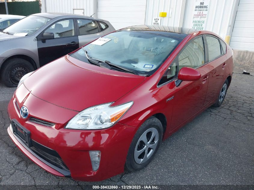 JTDKN3DU6D5592909 | 2013 TOYOTA PRIUS