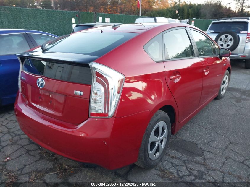 JTDKN3DU6D5592909 | 2013 TOYOTA PRIUS