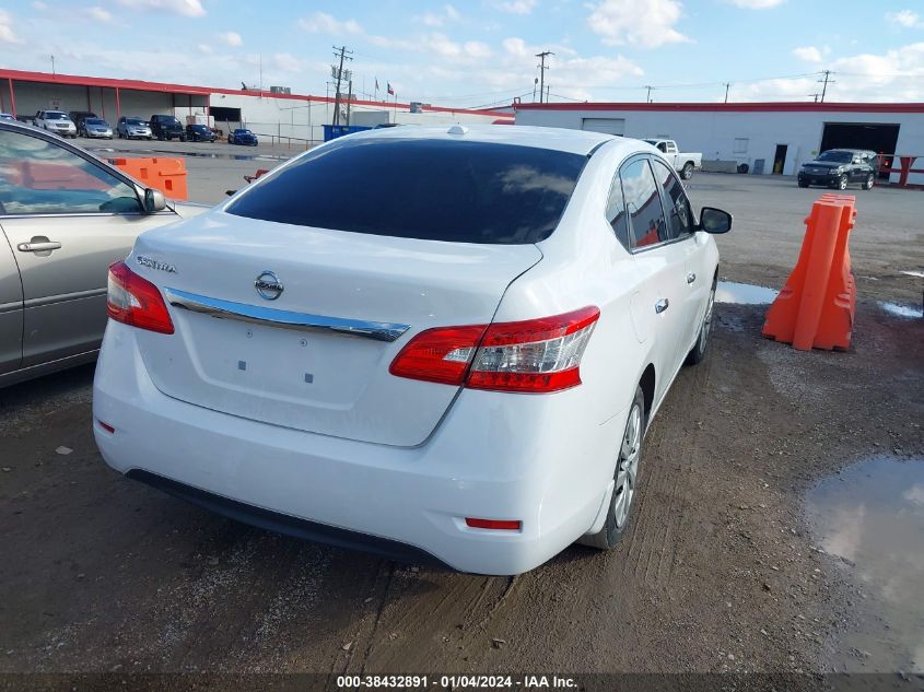 2015 NISSAN SENTRA S/SV/SR/SL - 3N1AB7AP0FL673307