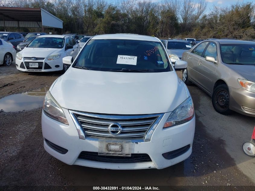 2015 NISSAN SENTRA S/SV/SR/SL - 3N1AB7AP0FL673307