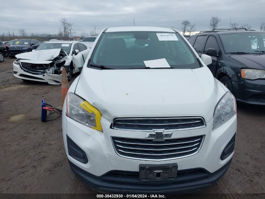 2015 CHEVROLET TRAX 1LS - KL7CJKSB9FB109183