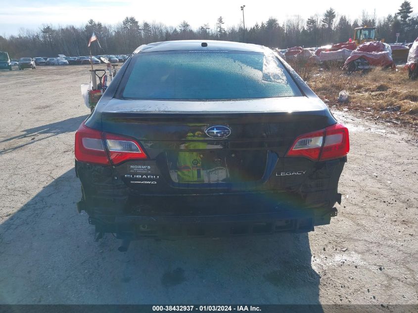 2019 SUBARU LEGACY 2.5I - 4S3BNAB65K3013877
