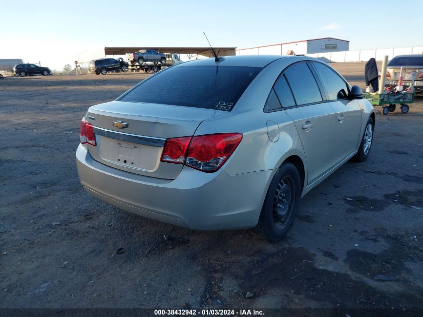 2013 CHEVROLET CRUZE LS AUTO - 1G1PA5SH5D7243398