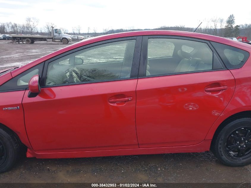 2013 TOYOTA PRIUS - JTDKN3D40D1725459